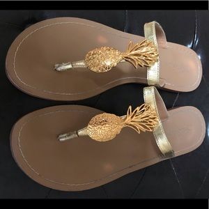Lily Pulitzer for Target pineapple sandals